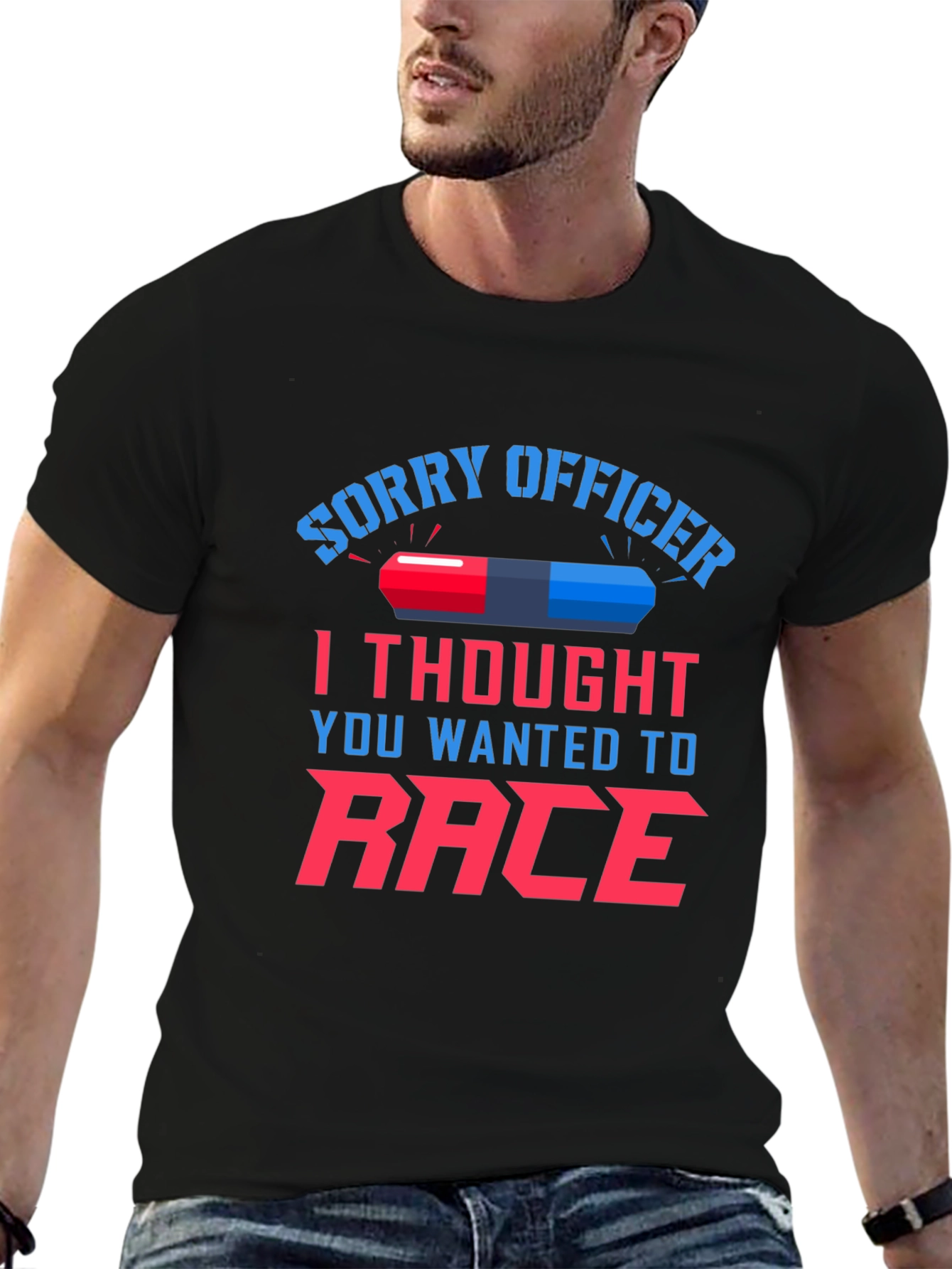 Sorry Officer Race T-Shirt