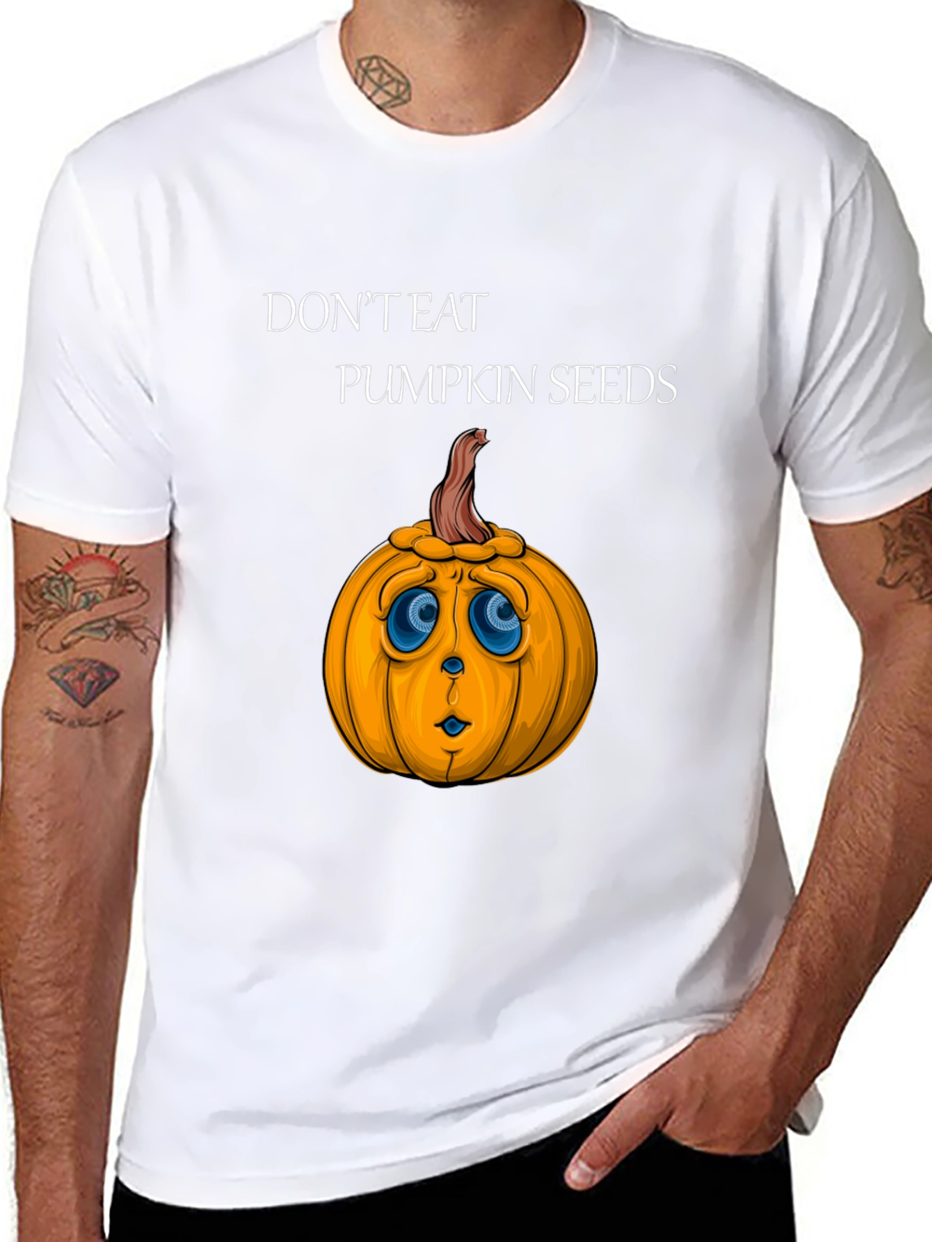 Dont Eat Pumpkin Seeds Graphic Tee
