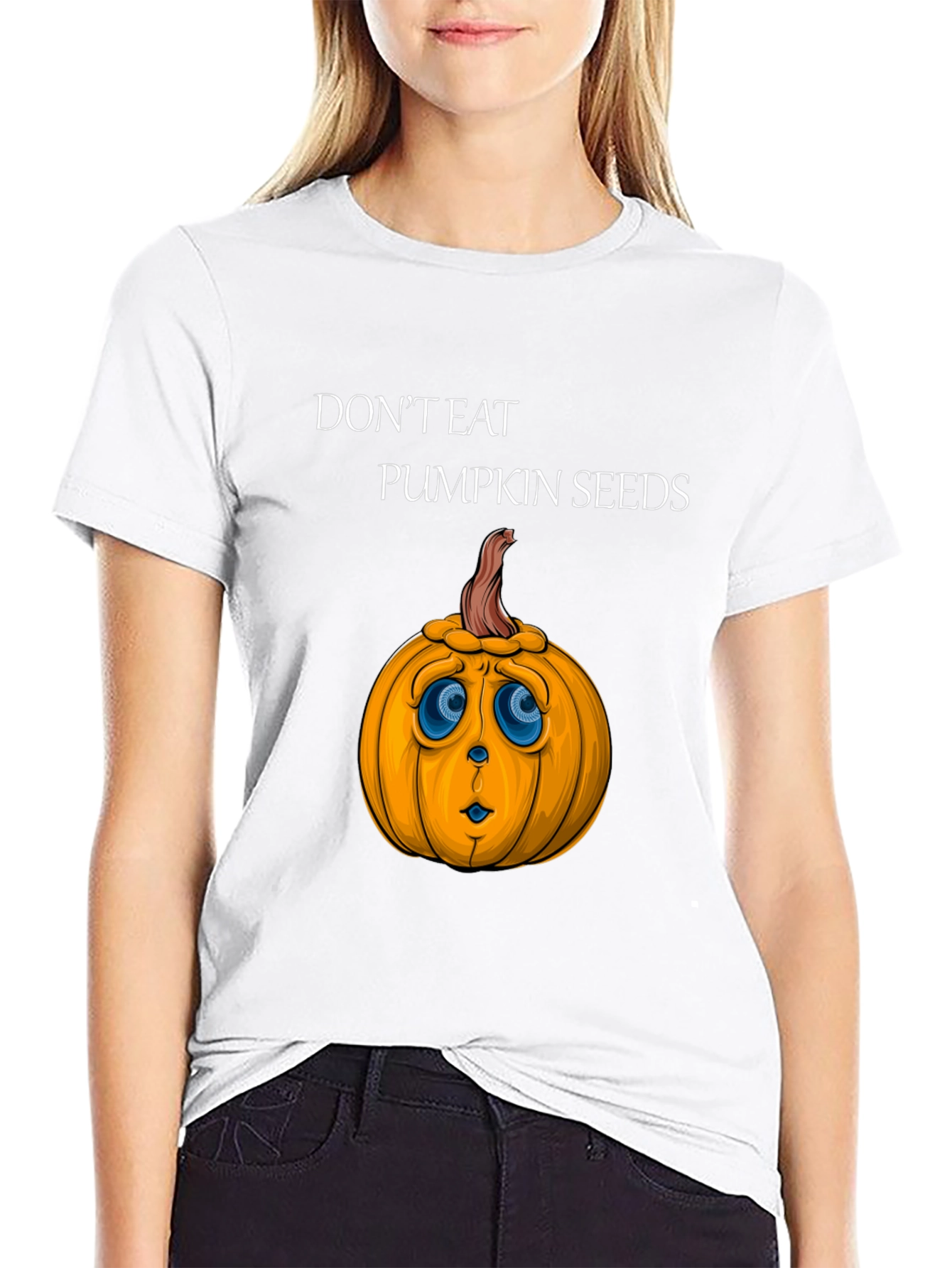 Dont Eat Pumpkin Seeds Graphic Tee