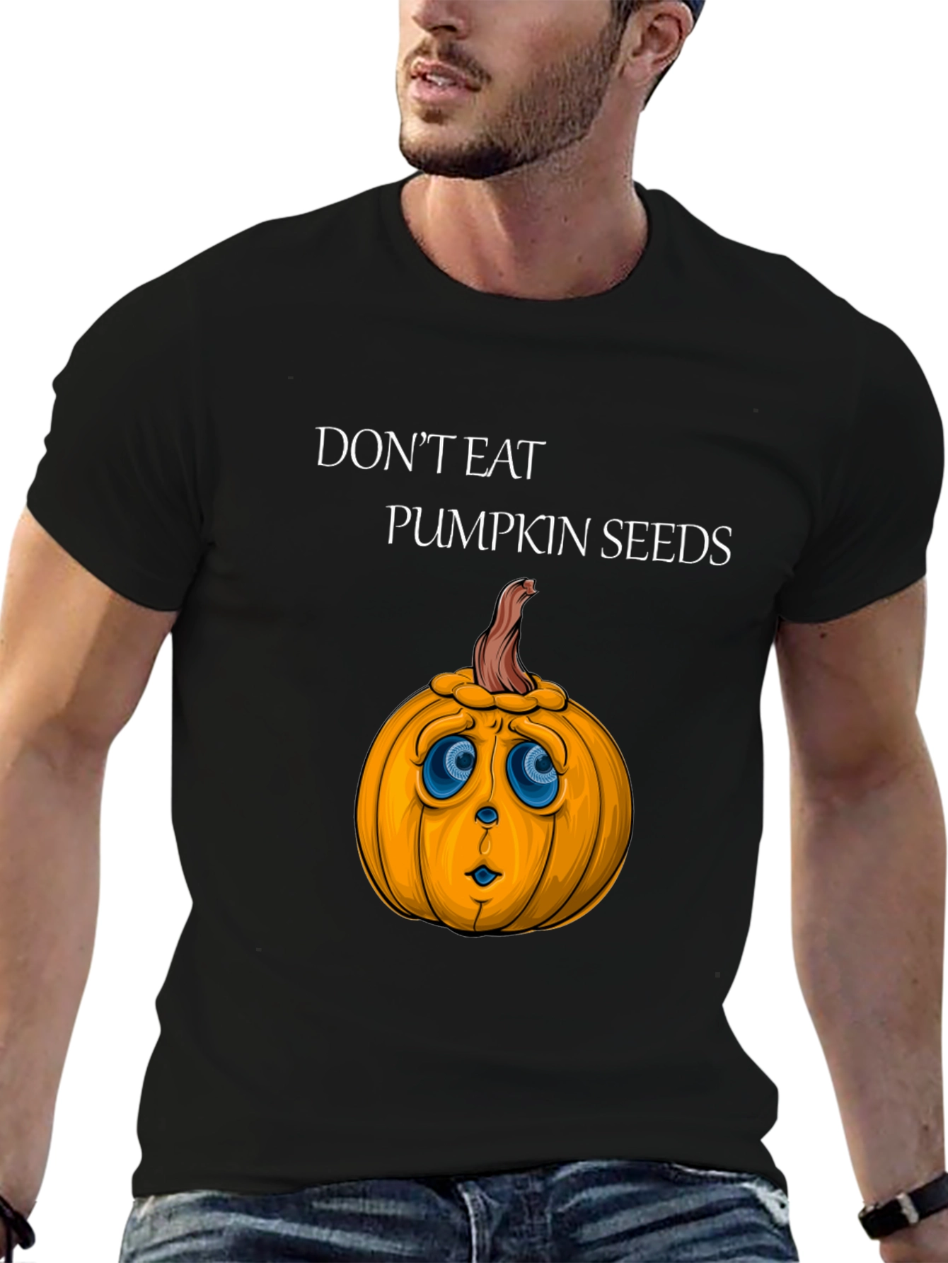 Dont Eat Pumpkin Seeds Graphic Tee