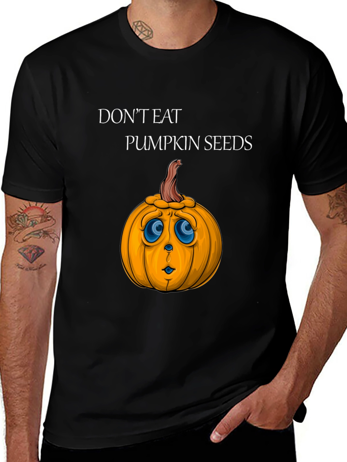 Dont Eat Pumpkin Seeds Graphic Tee