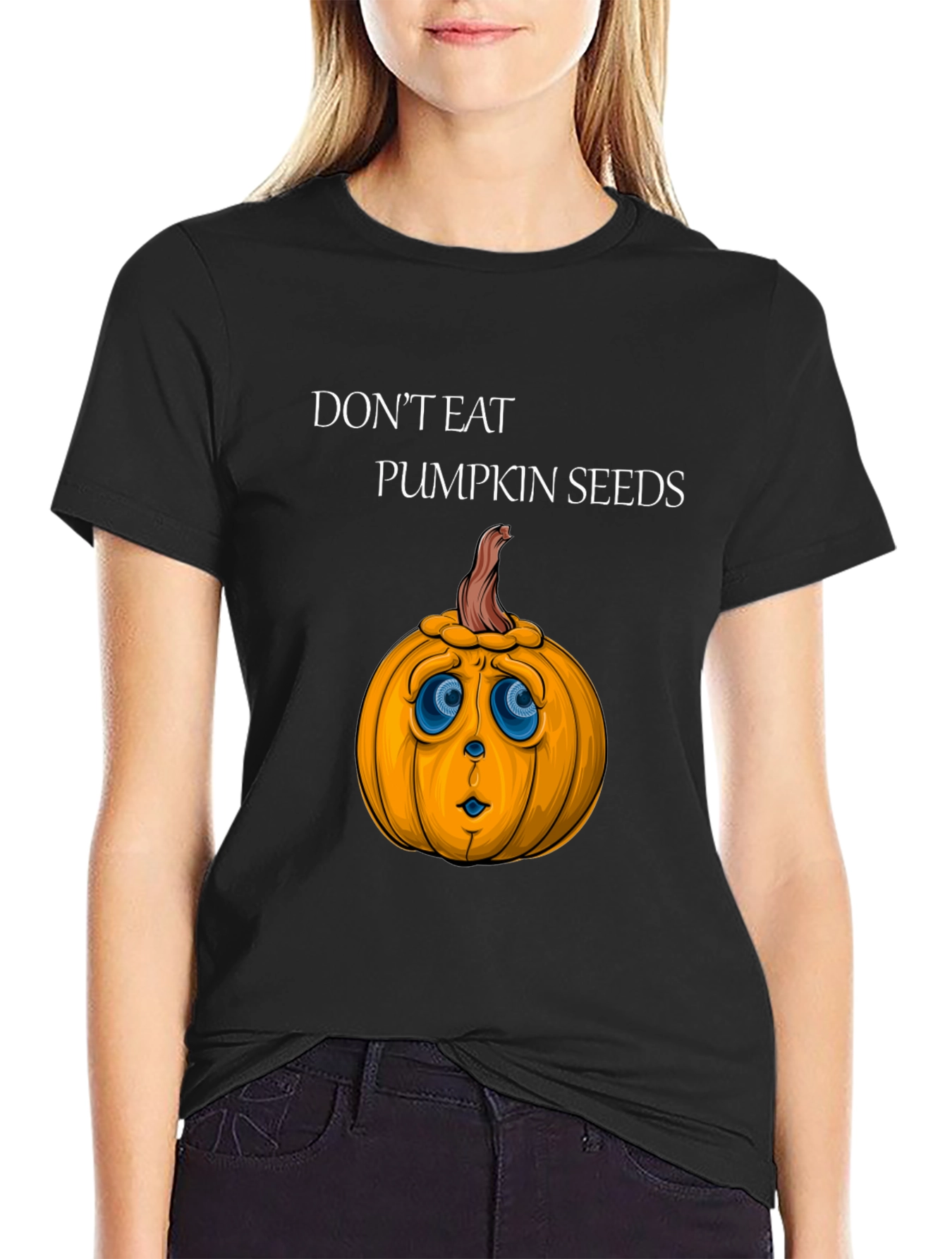Dont Eat Pumpkin Seeds Graphic Tee