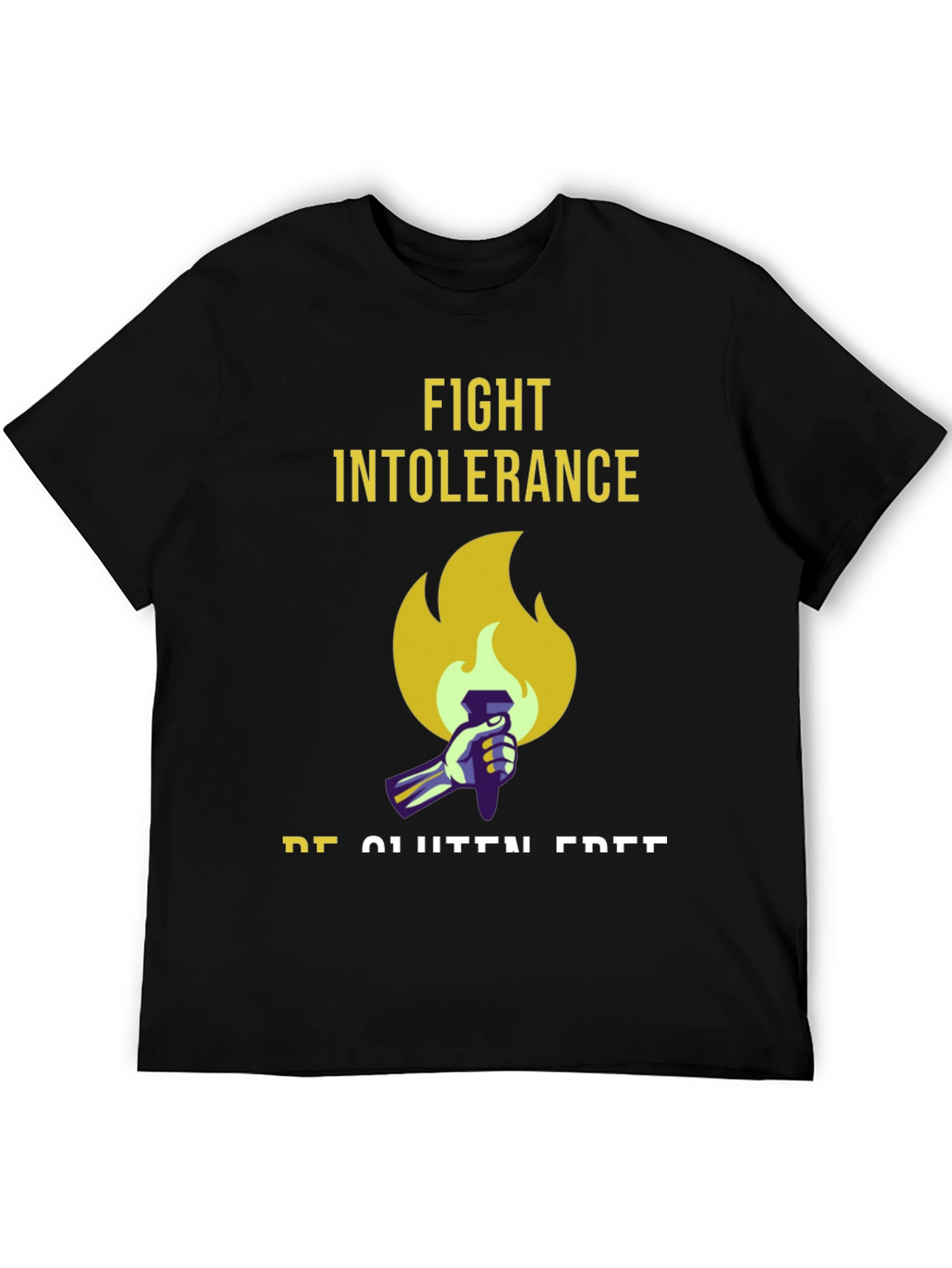 Fight Intolerance - Be Gluten Free T-Shirt