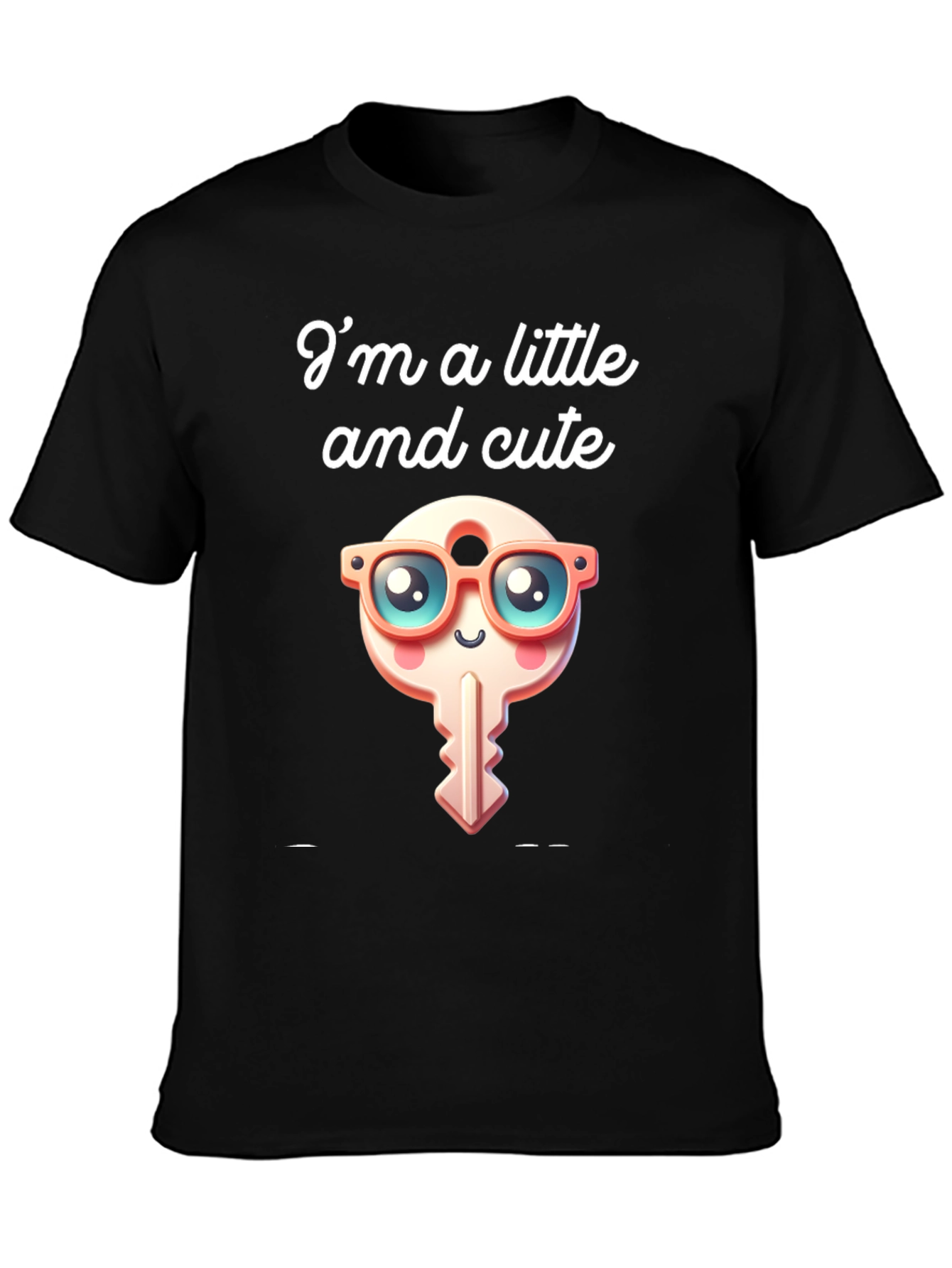 Cute Cartoon Key T-Shirt