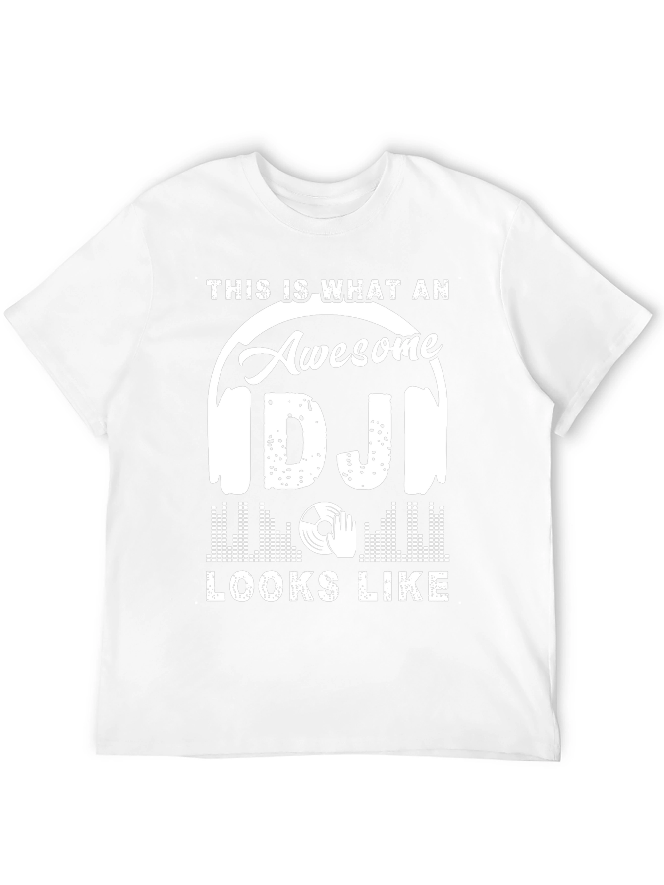 Awesome DJ T-Shirt - Music Lover Tee