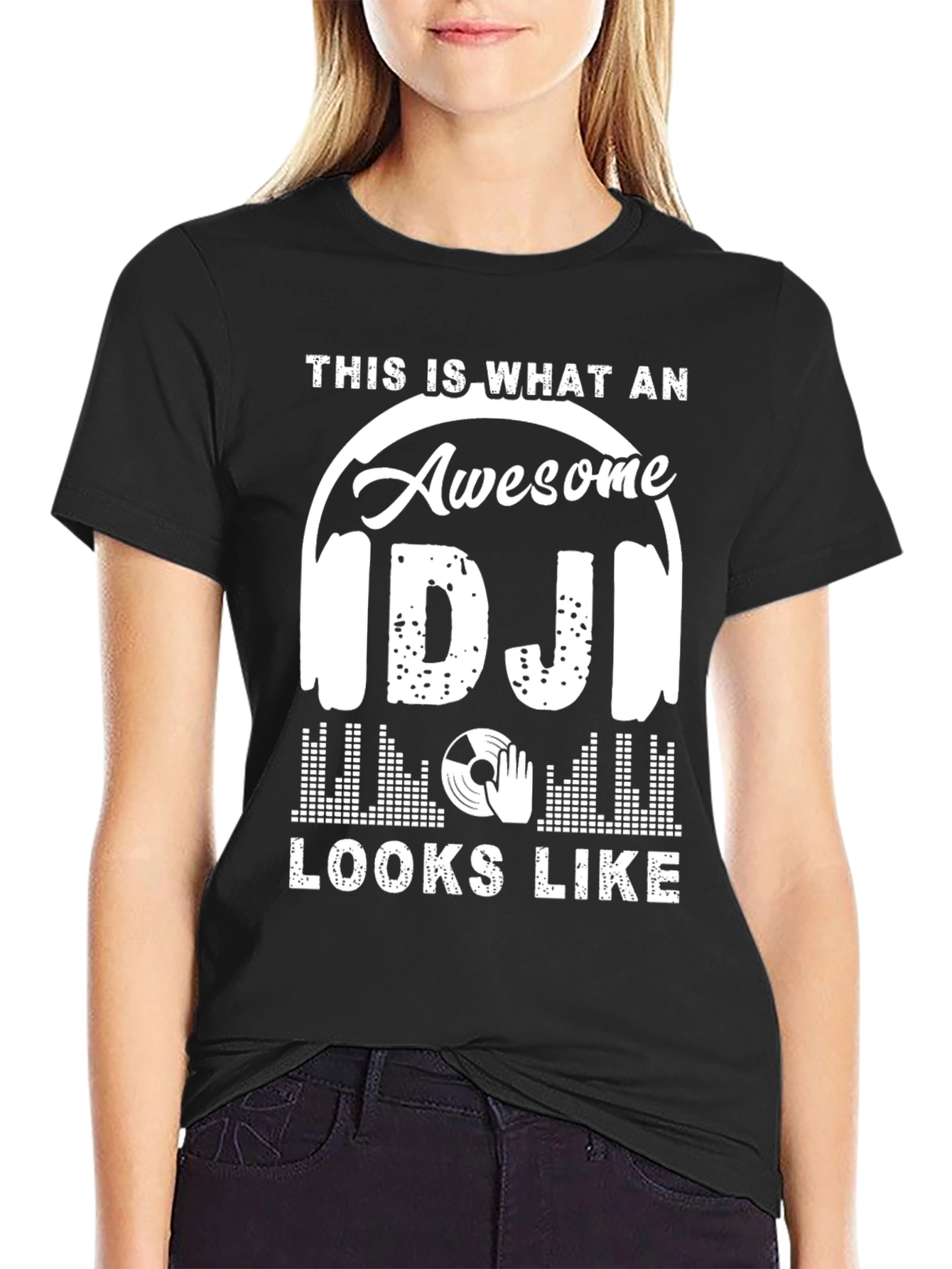 Awesome DJ T-Shirt - Music Lover Tee