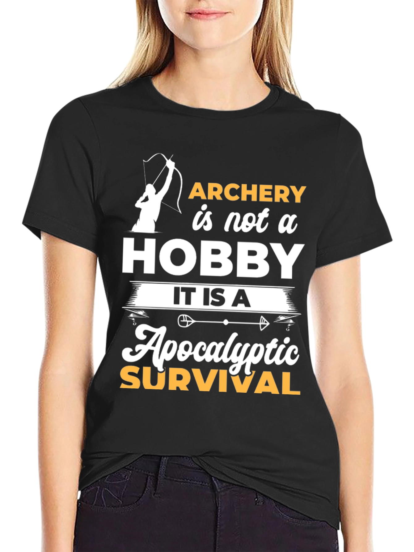 Archery Survival T-Shirt - Hobby or Necessity?