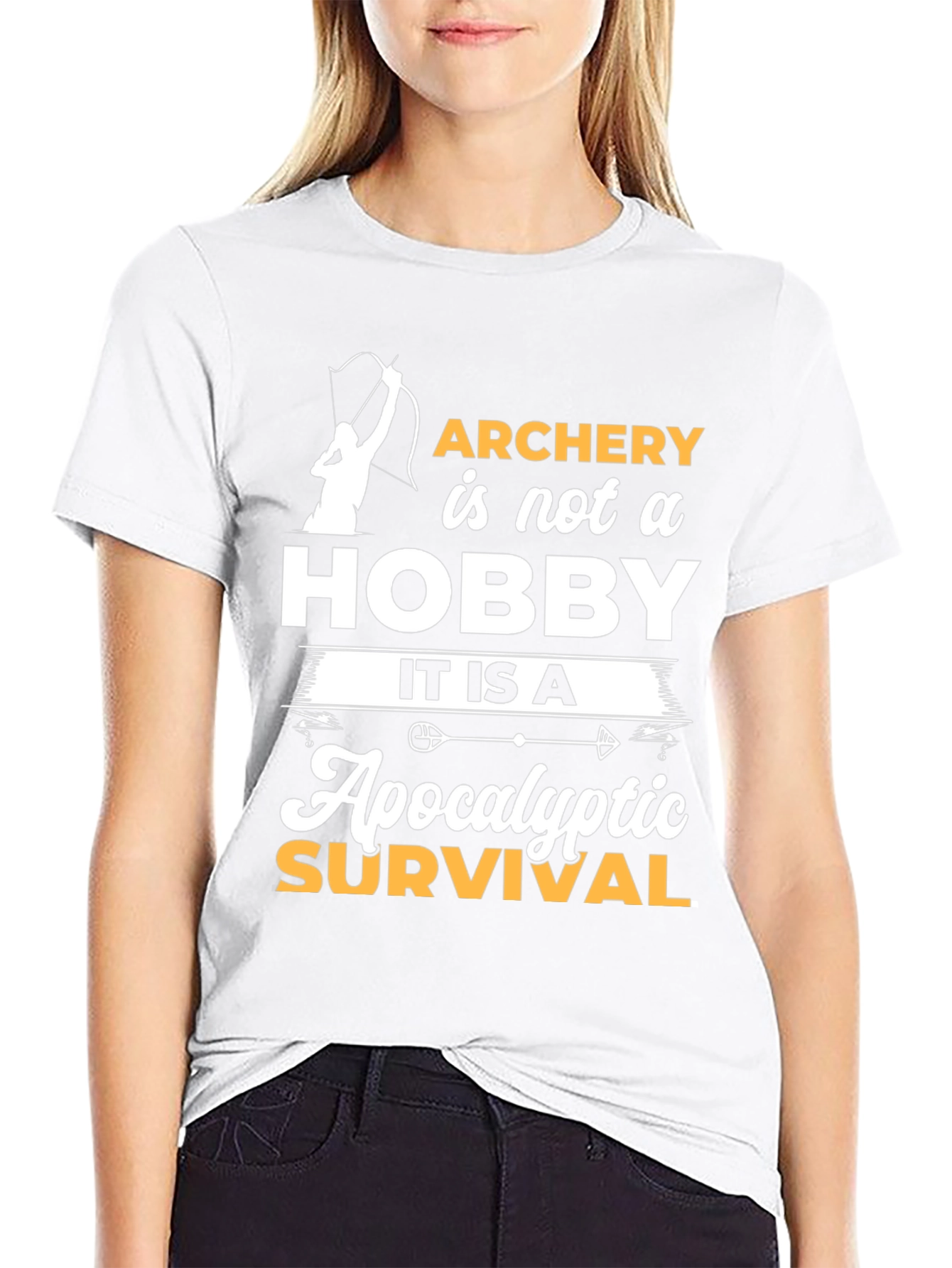 Archery Survival T-Shirt - Hobby or Necessity?