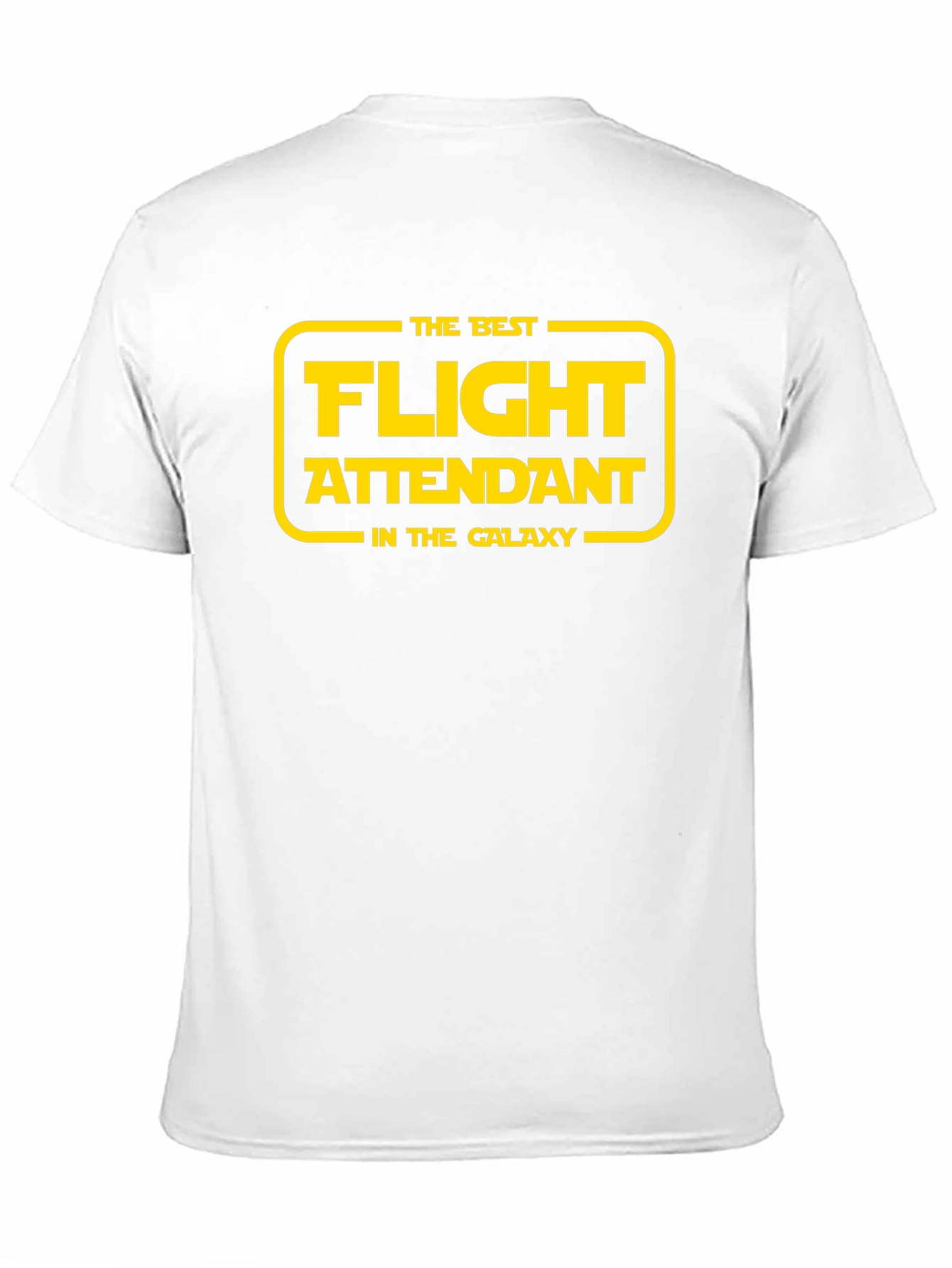 Best Flight Attendant Galaxy T-Shirt