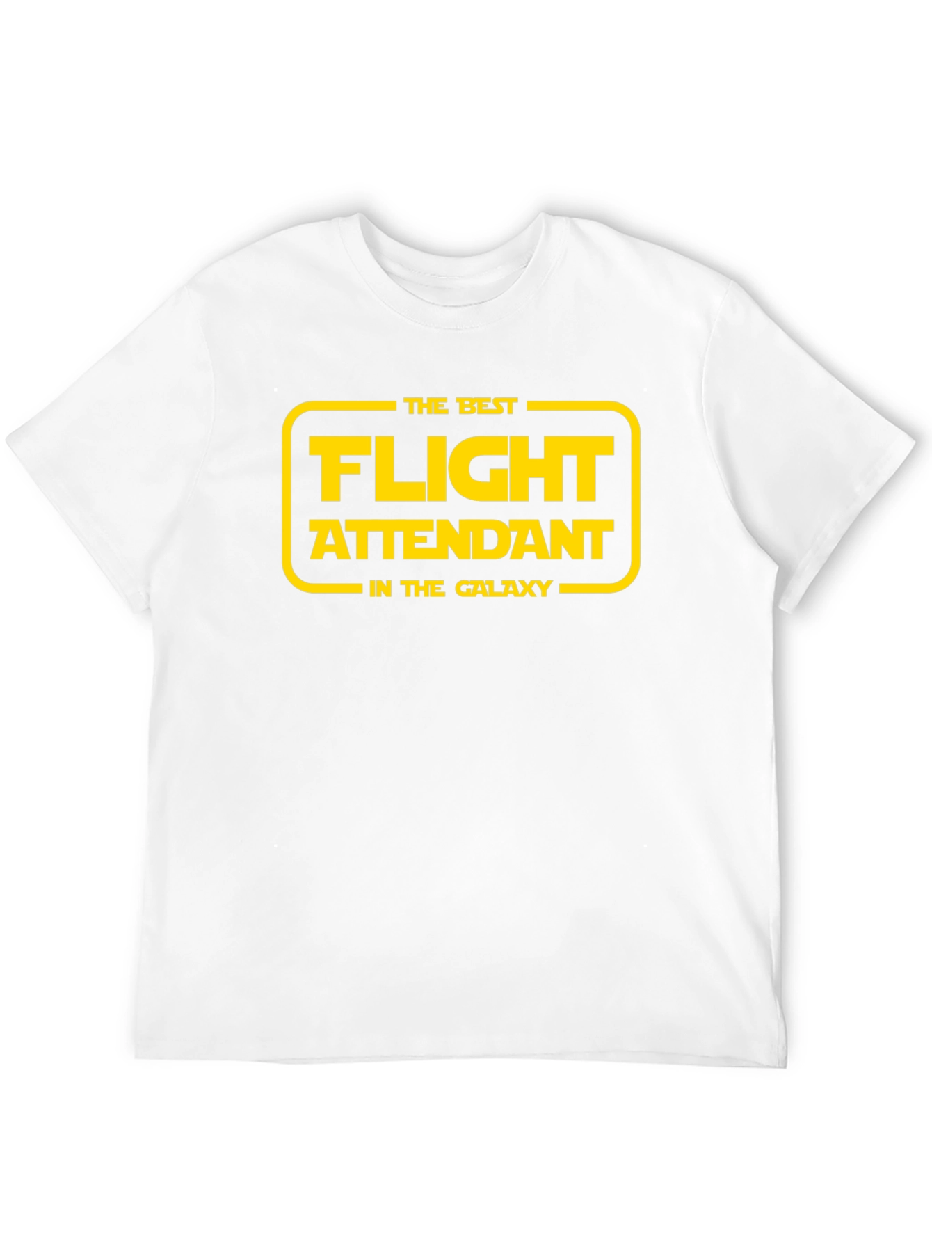 Best Flight Attendant Galaxy T-Shirt
