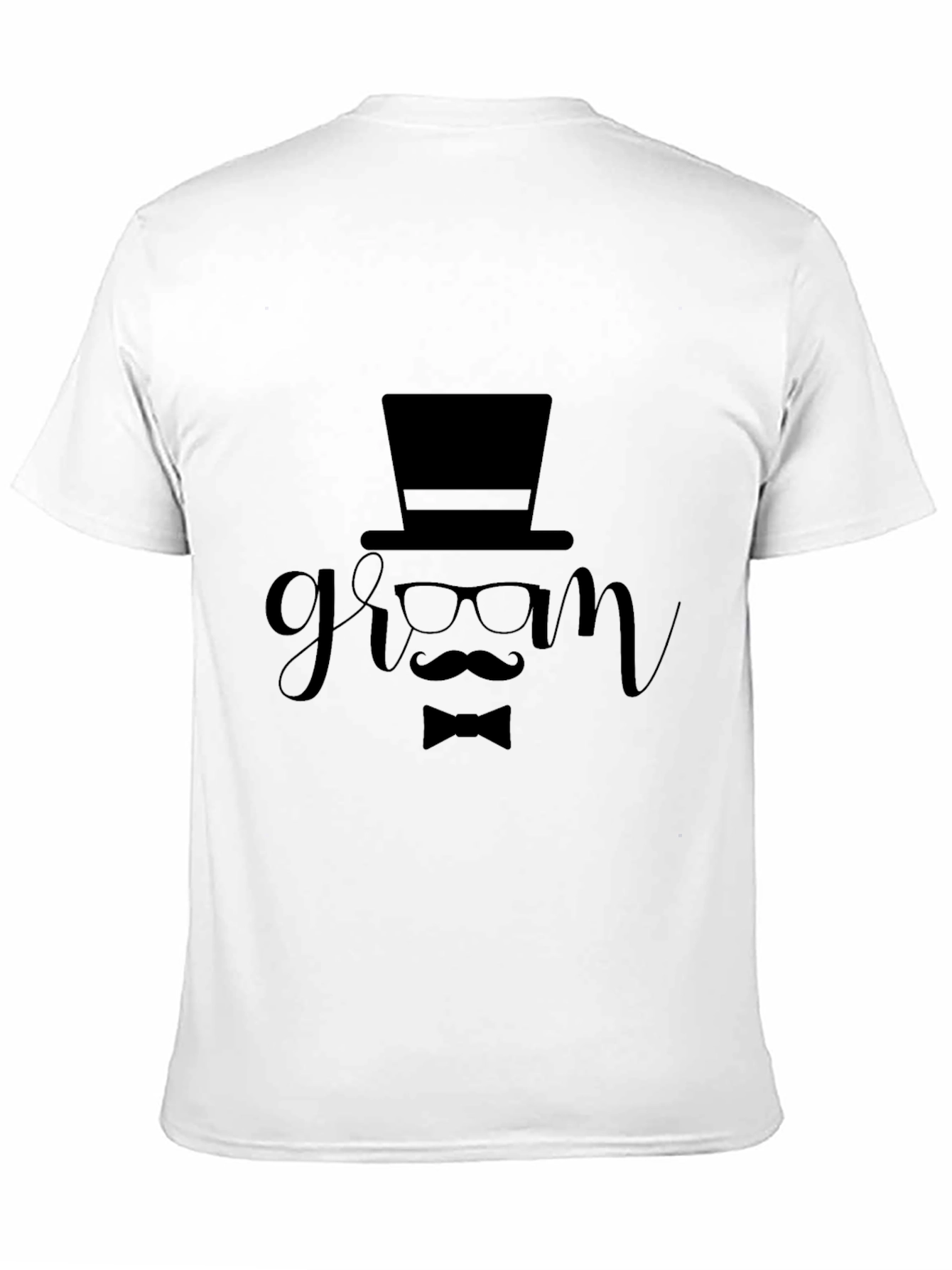 Groom Design Black T-Shirt