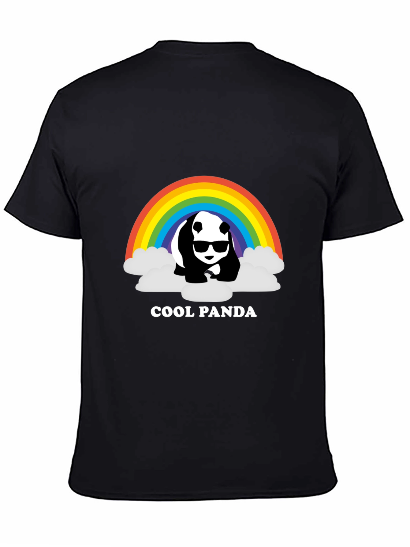 Cool Panda Rainbow T-Shirt