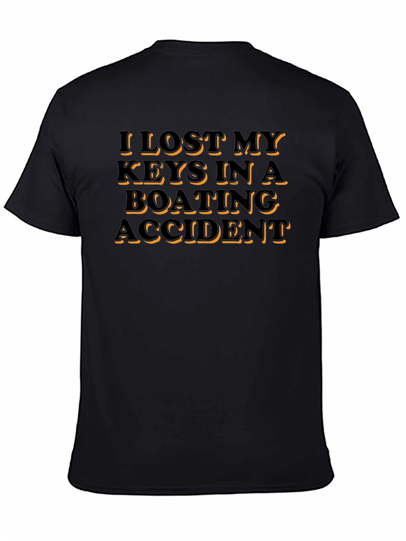 Lost Keys Boating Accident Graphic T-Shirt