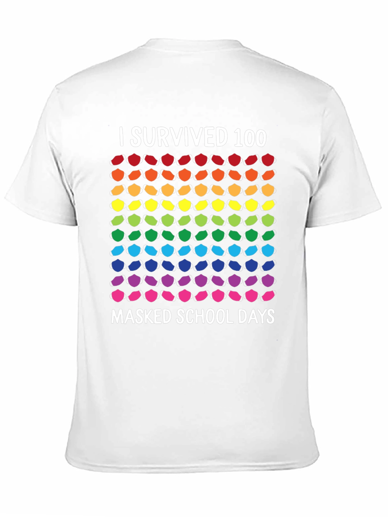 I Survived 100 Masked School Days T-Shirt