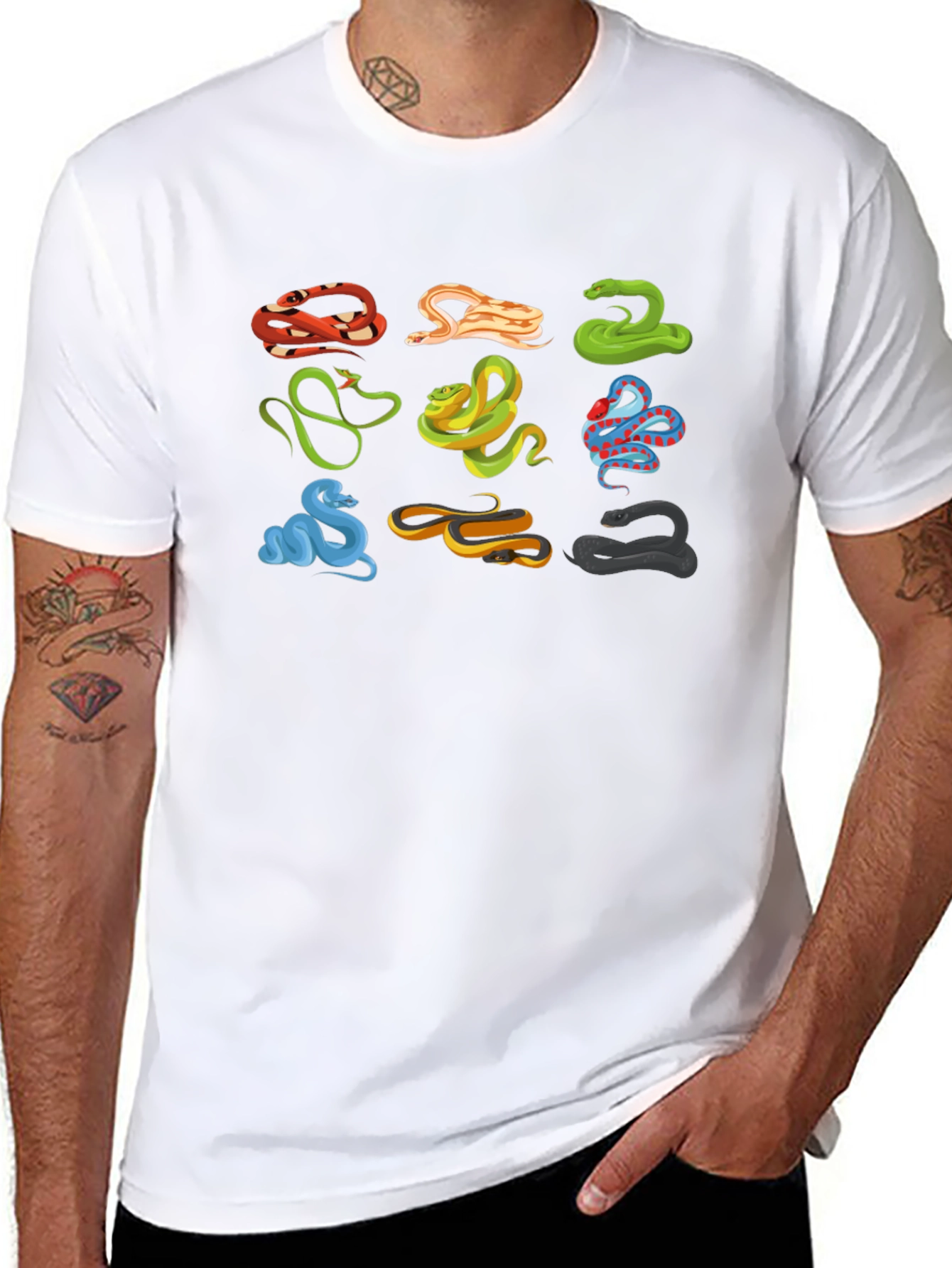 Snakes T-Shirt - Reptile Lover Tee