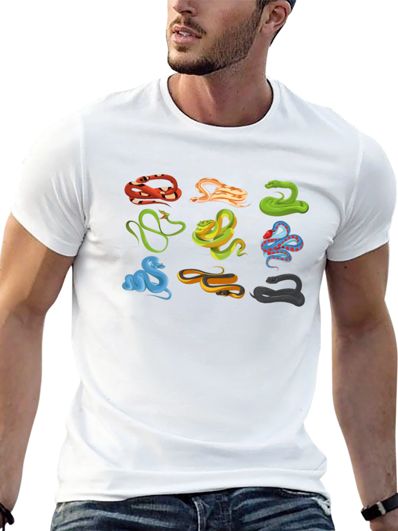 Snakes T-Shirt - Reptile Lover Tee
