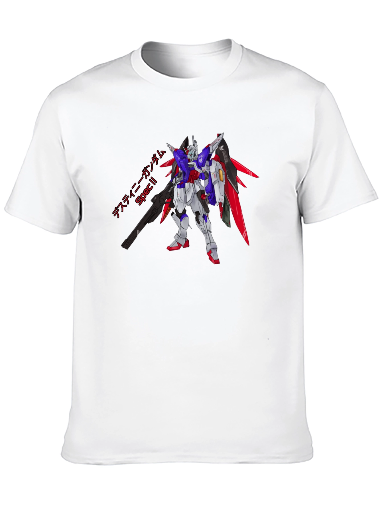 Destiny Gundam Spec II Black T-Shirt