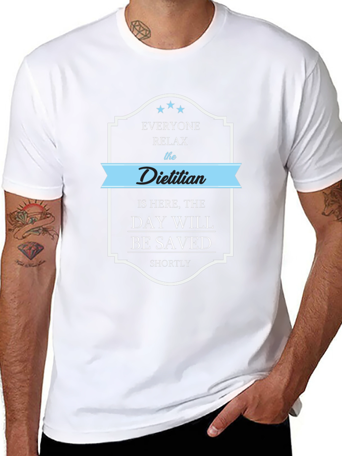 Dietitian Hero T-Shirt: Save the Day in Style!