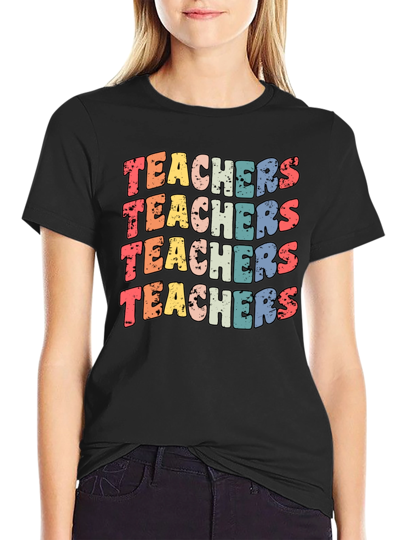Retro Teachers Graphic Tee