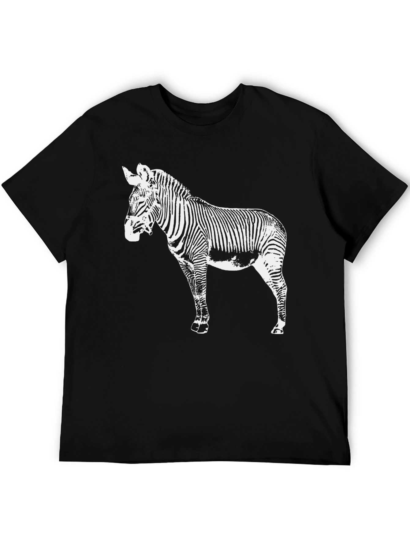 Zebra Graphic Print T-Shirt