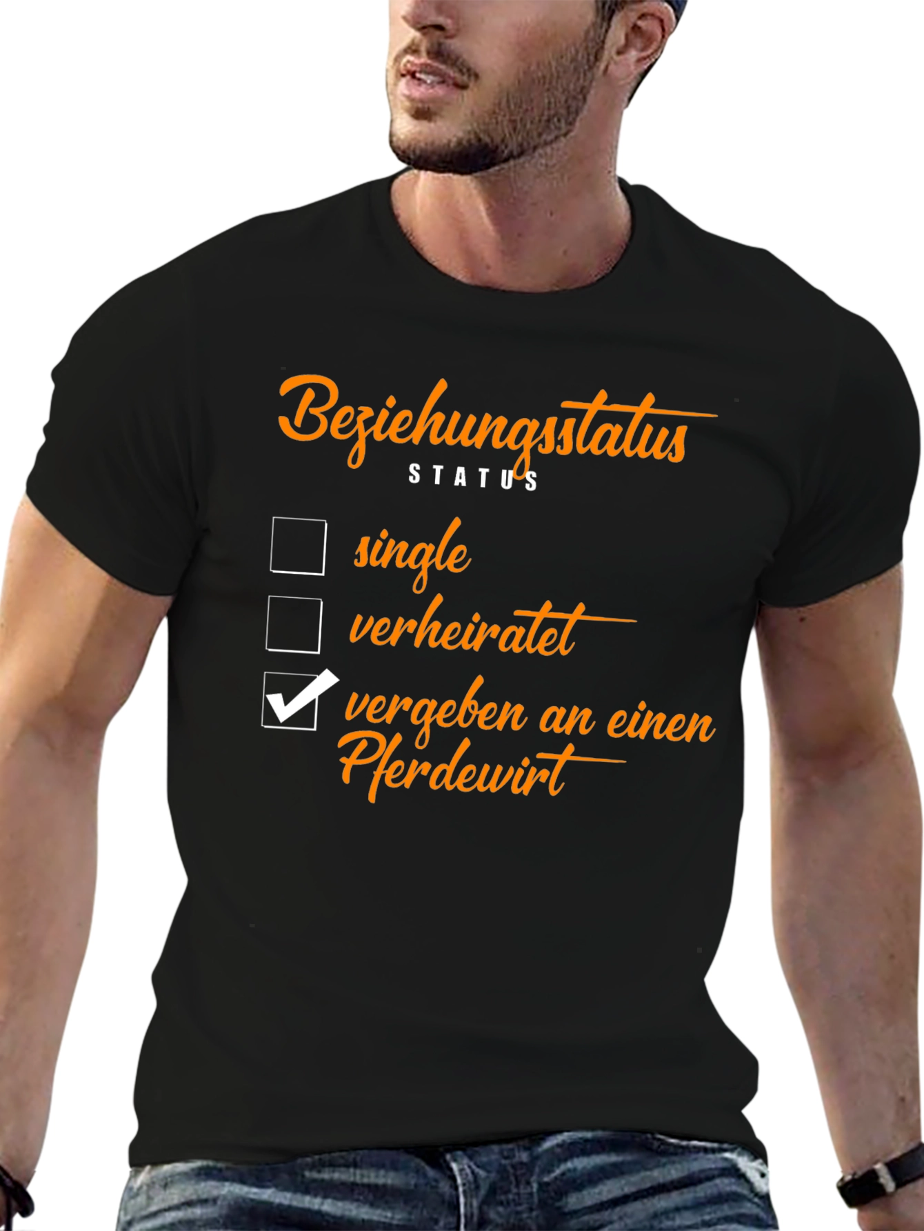 Relationship Status T-Shirt - Taken by Pferdewirt