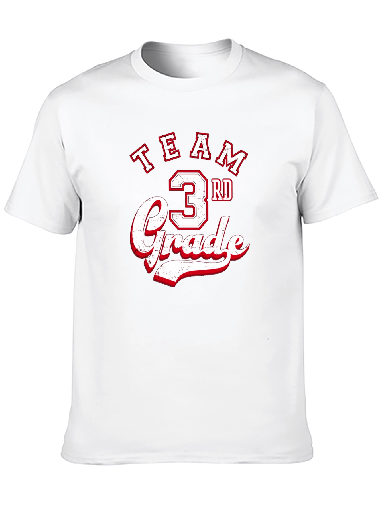 Team 3rd Grade Black T-Shirt