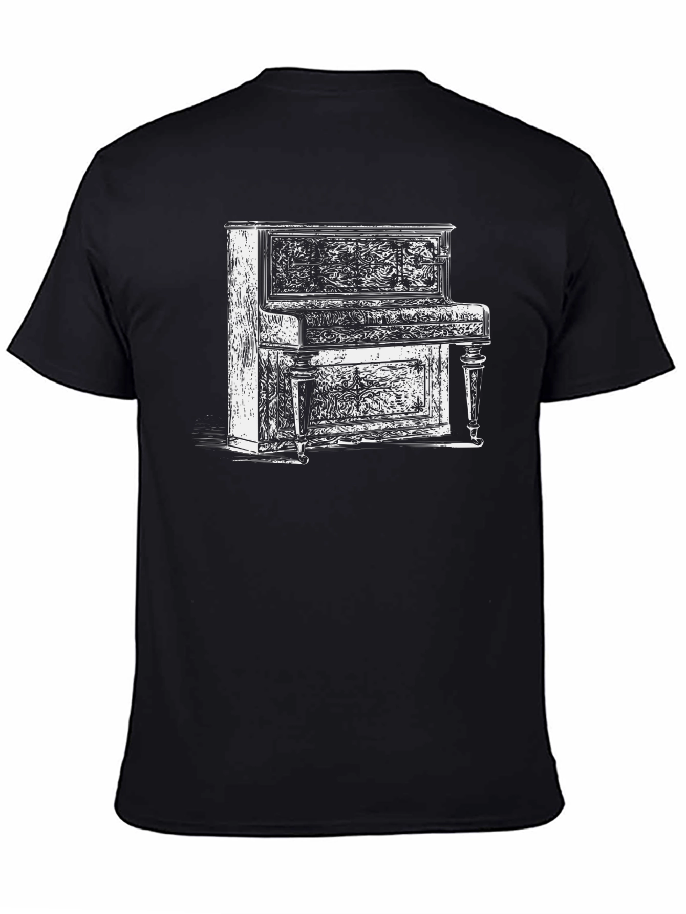 Piano T-Shirt - Classic Instrument Graphic Tee
