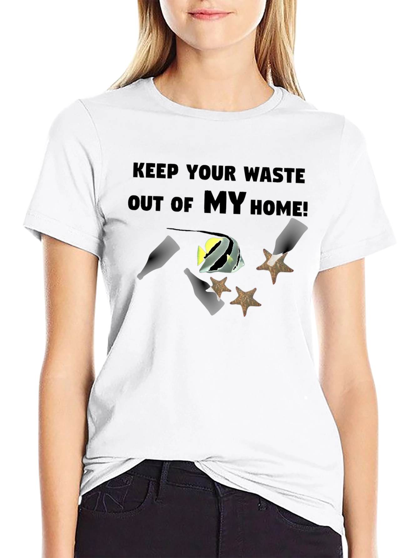 Keep Our Oceans Clean Graphic T-Shirt
