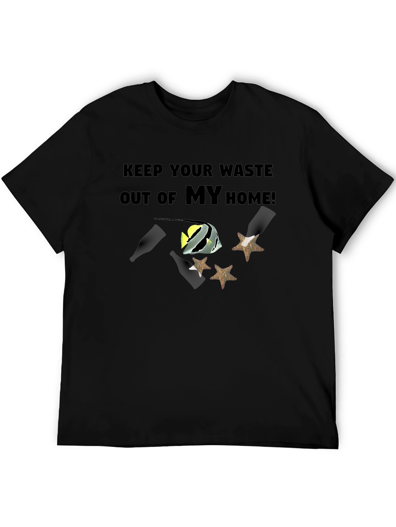 Keep Our Oceans Clean Graphic T-Shirt