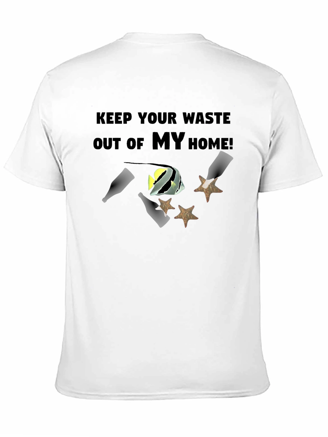 Keep Our Oceans Clean Graphic T-Shirt