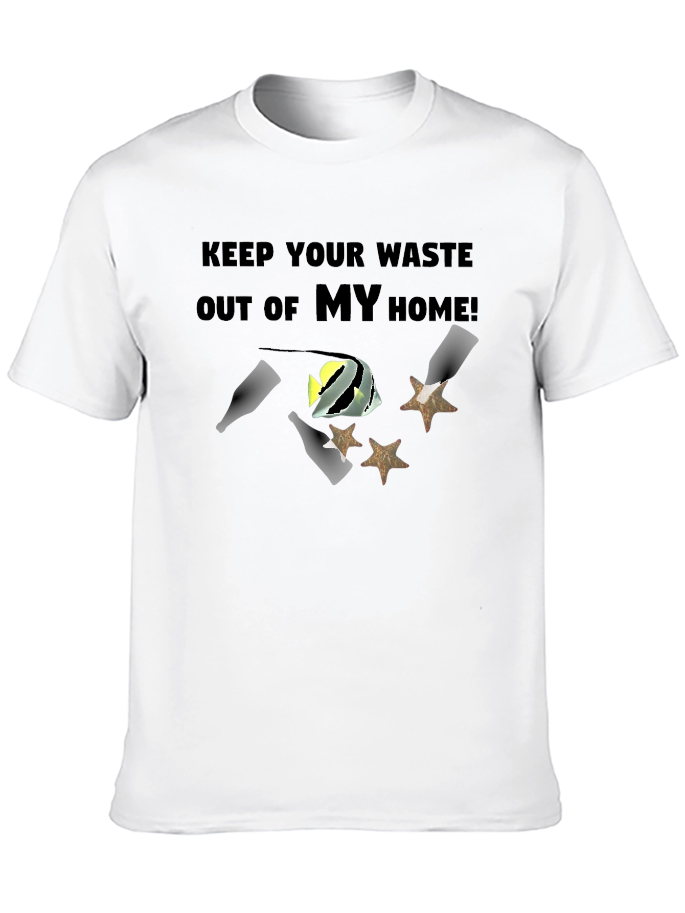 Keep Our Oceans Clean Graphic T-Shirt