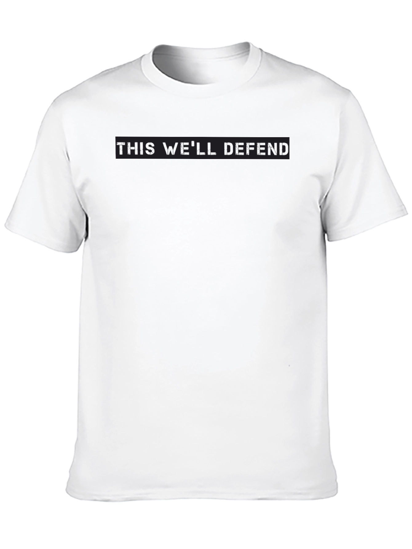 This Well Defend Black T-Shirt