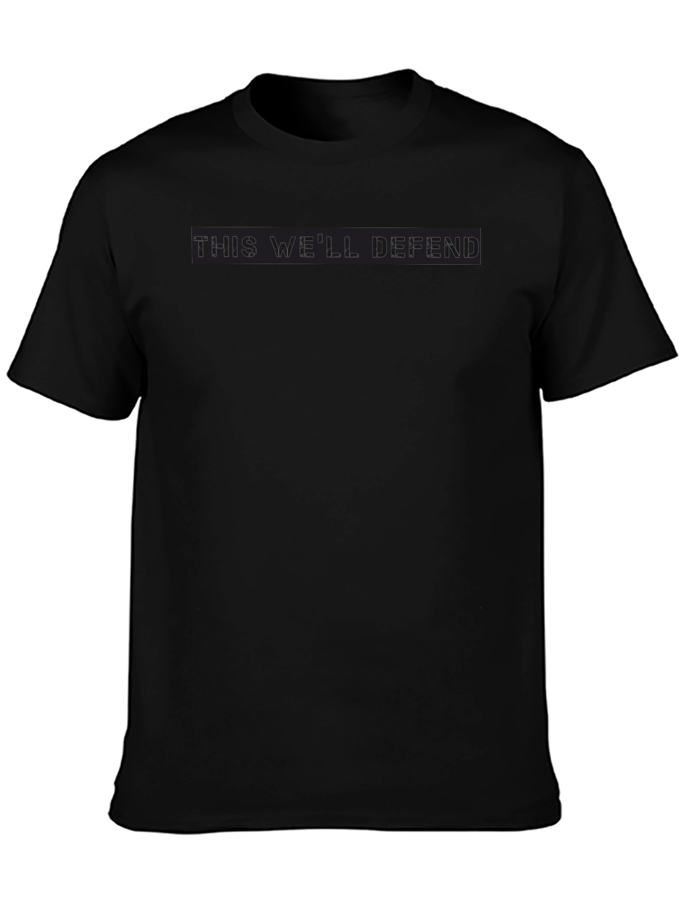 This Well Defend Black T-Shirt