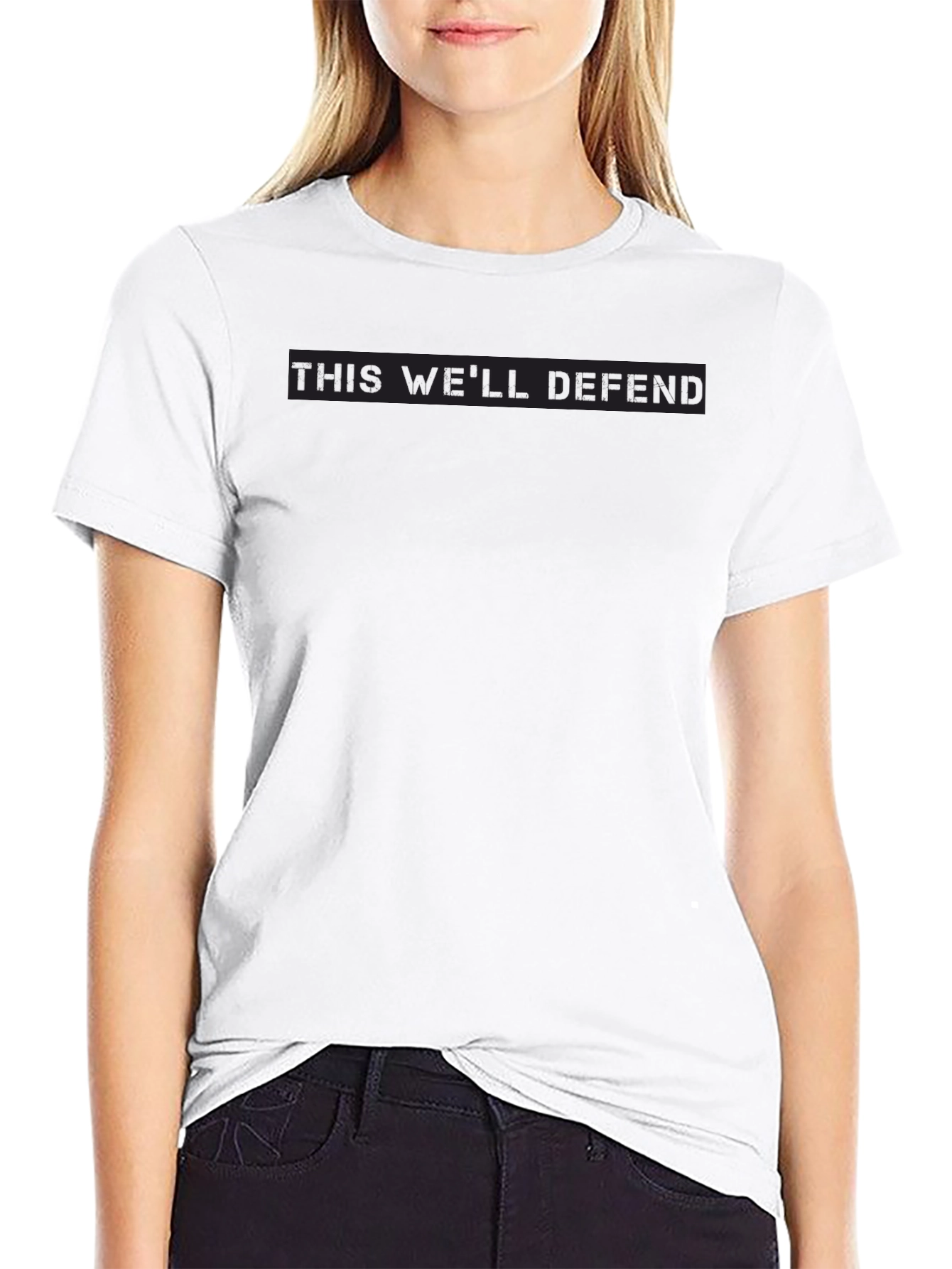 This Well Defend Black T-Shirt