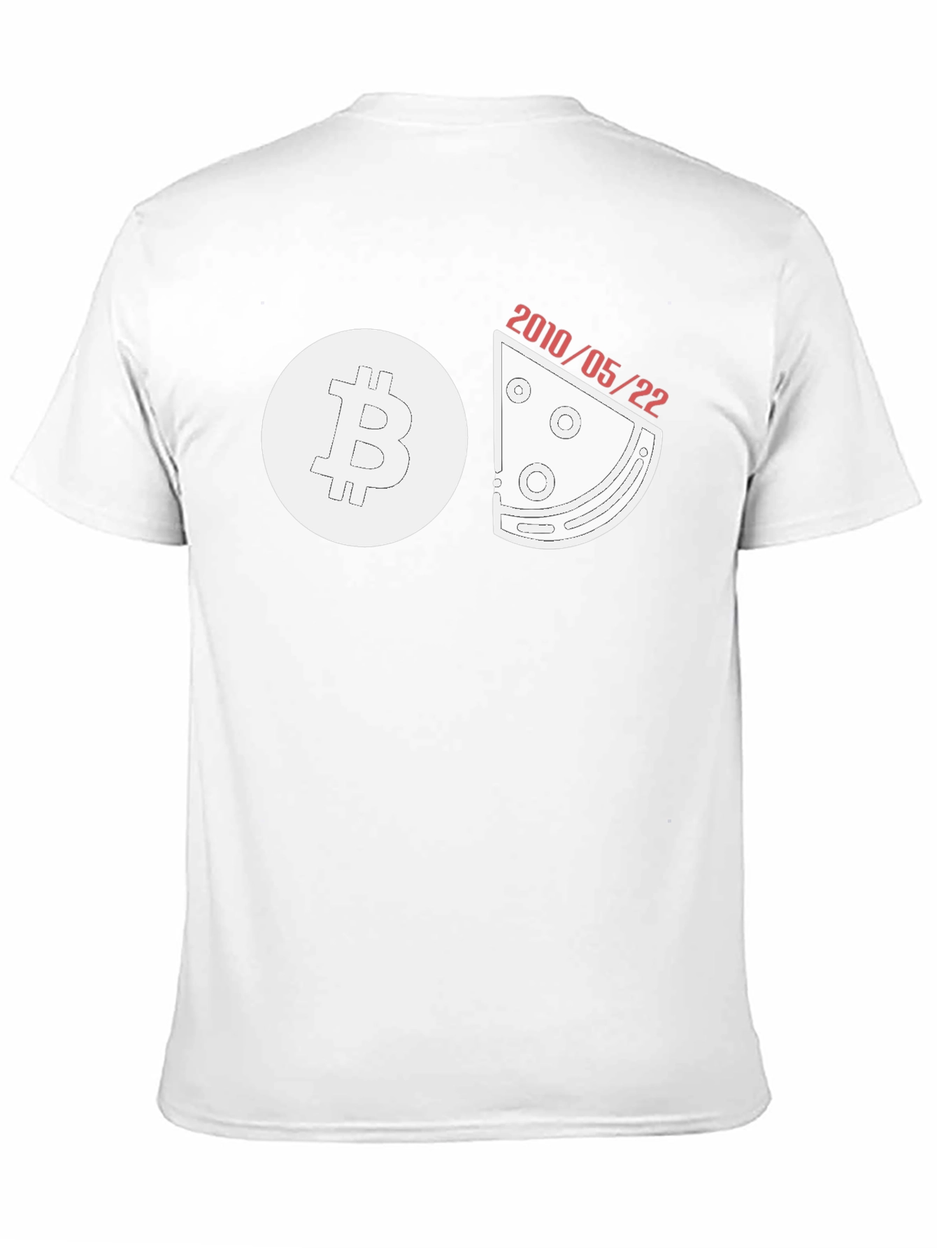 Bitcoin Pizza Day T-Shirt - Crypto History Tee