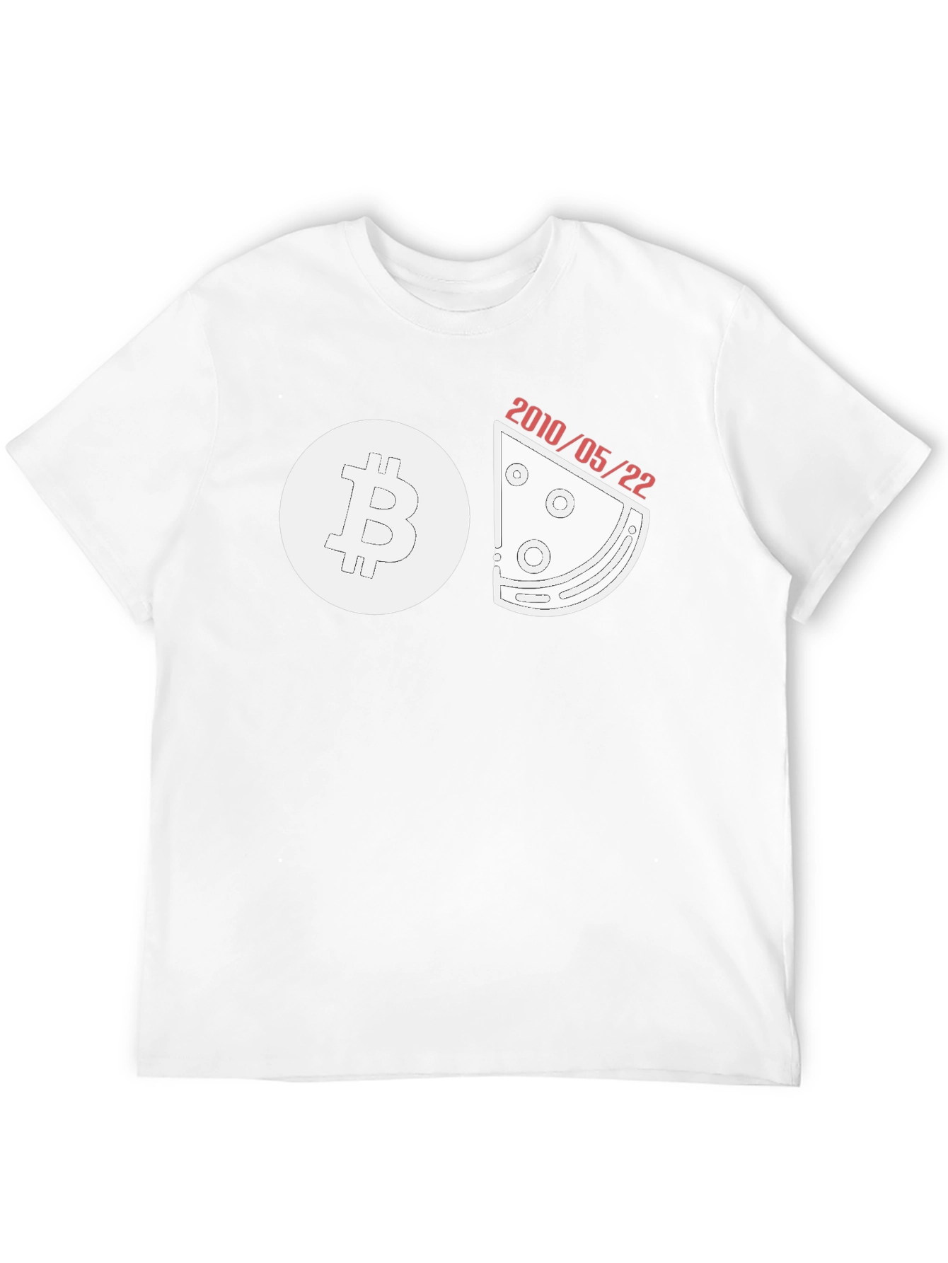Bitcoin Pizza Day T-Shirt - Crypto History Tee