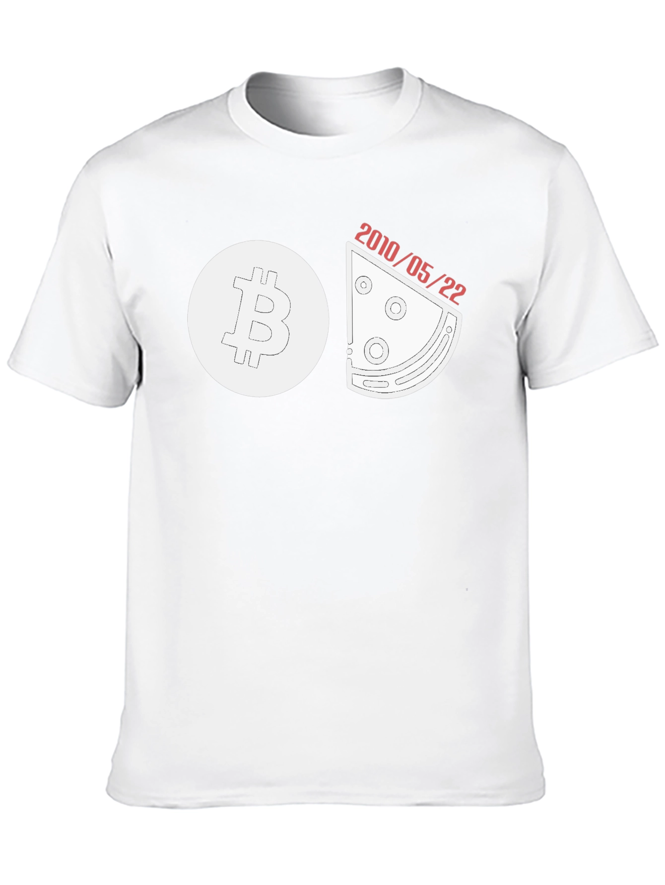 Bitcoin Pizza Day T-Shirt - Crypto History Tee