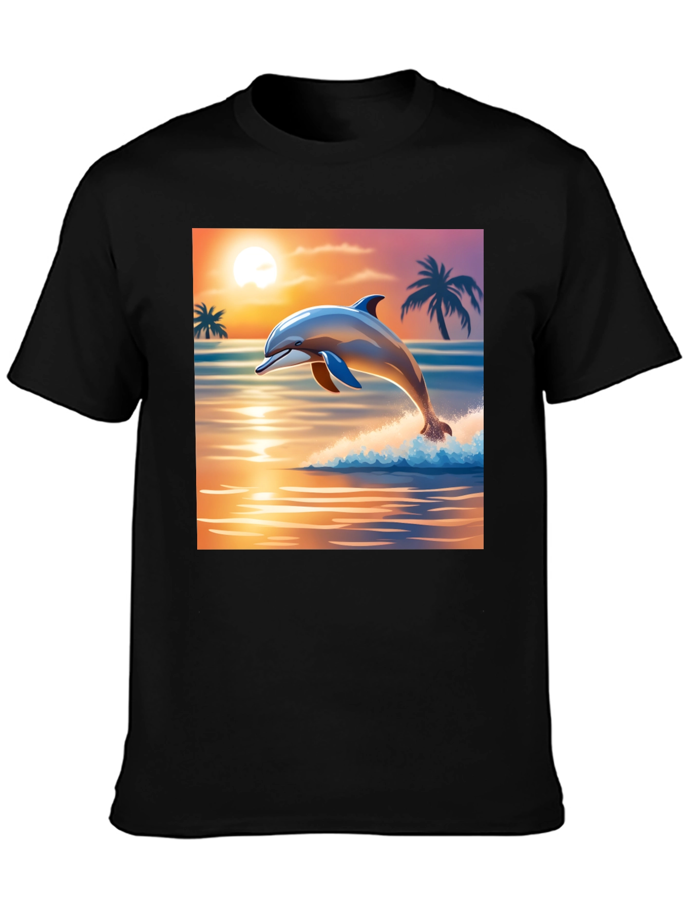 Dolphin Sunset T-Shirt