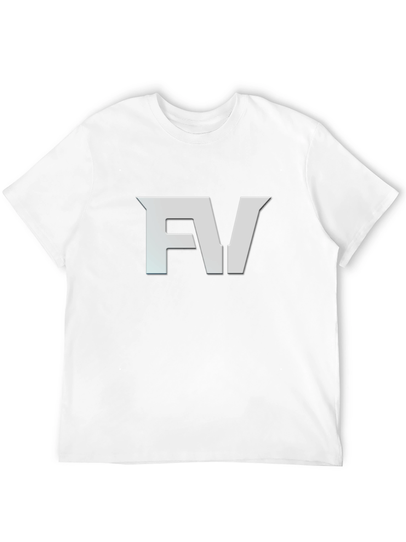 FV Logo Black T-Shirt - Modern Graphic Tee