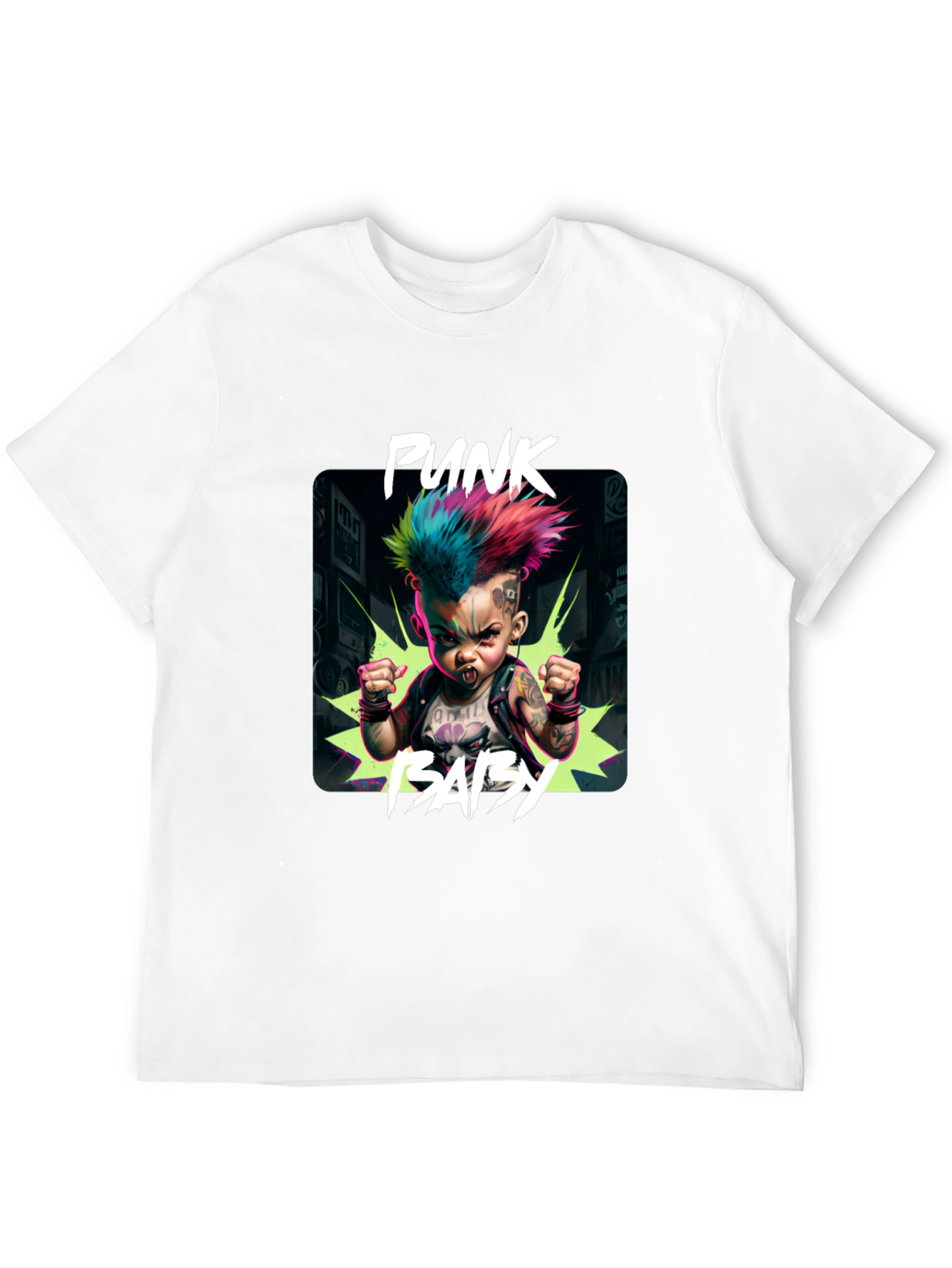 Punk Baby Graphic T-Shirt