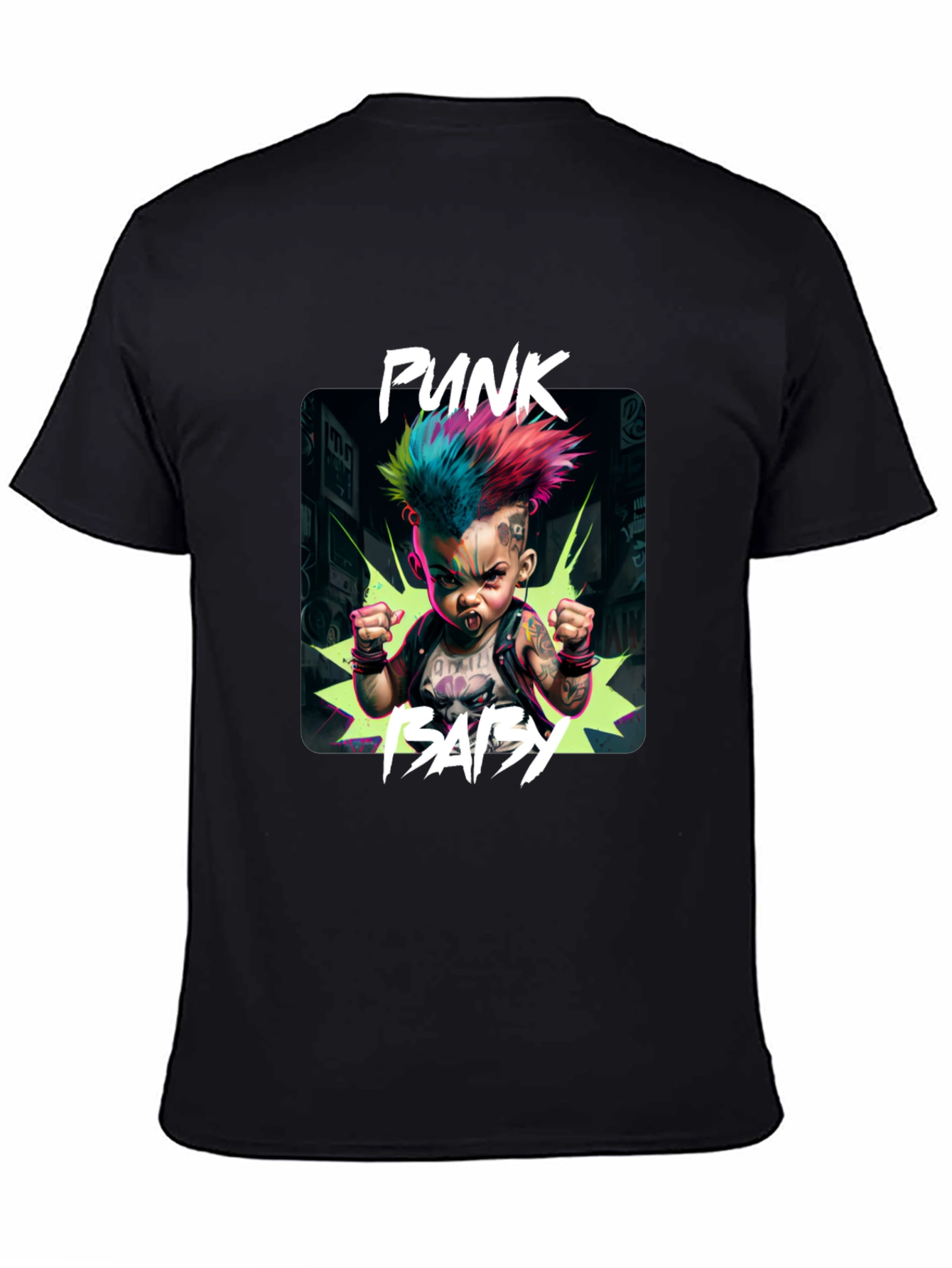 Punk Baby Graphic T-Shirt