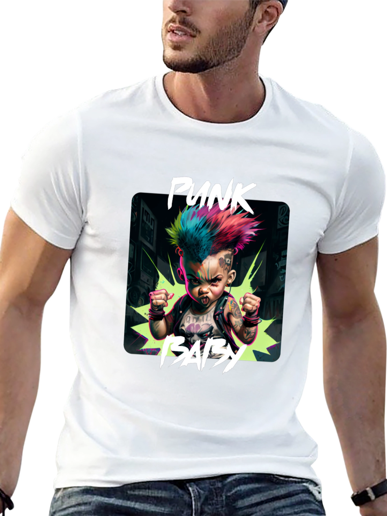 Punk Baby Graphic T-Shirt