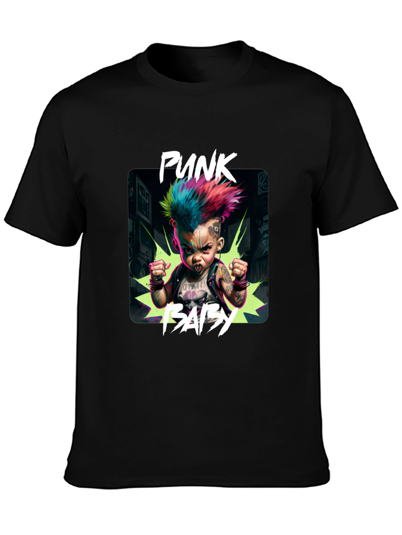 Punk Baby Graphic T-Shirt