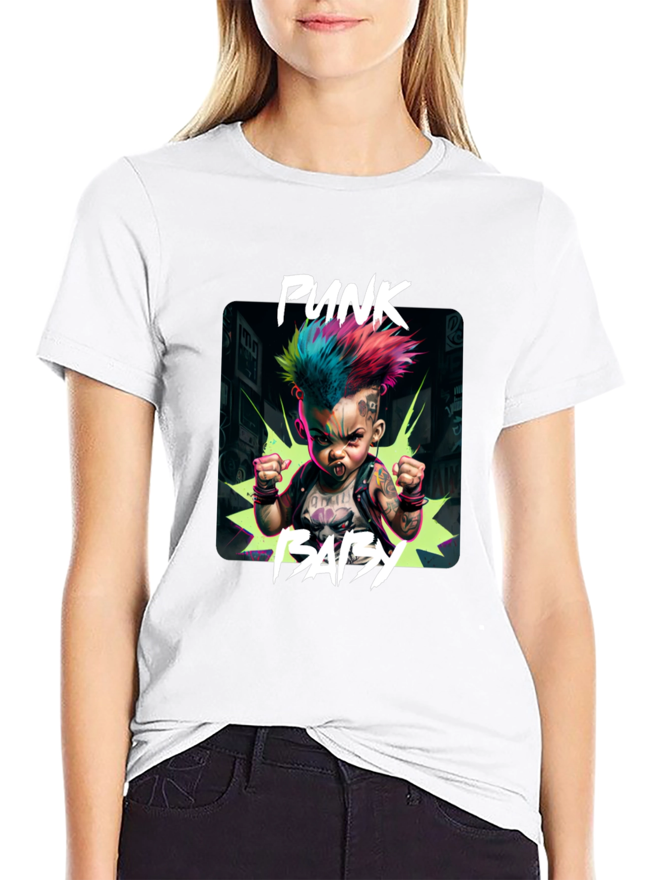 Punk Baby Graphic T-Shirt