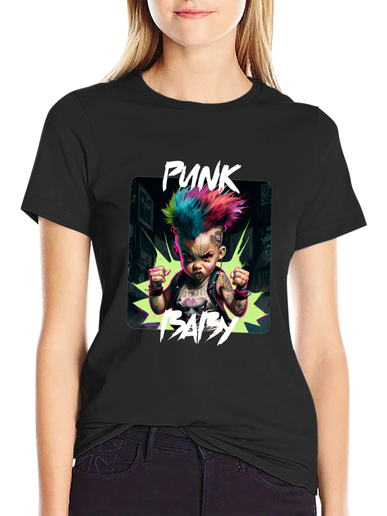 Punk Baby Graphic T-Shirt