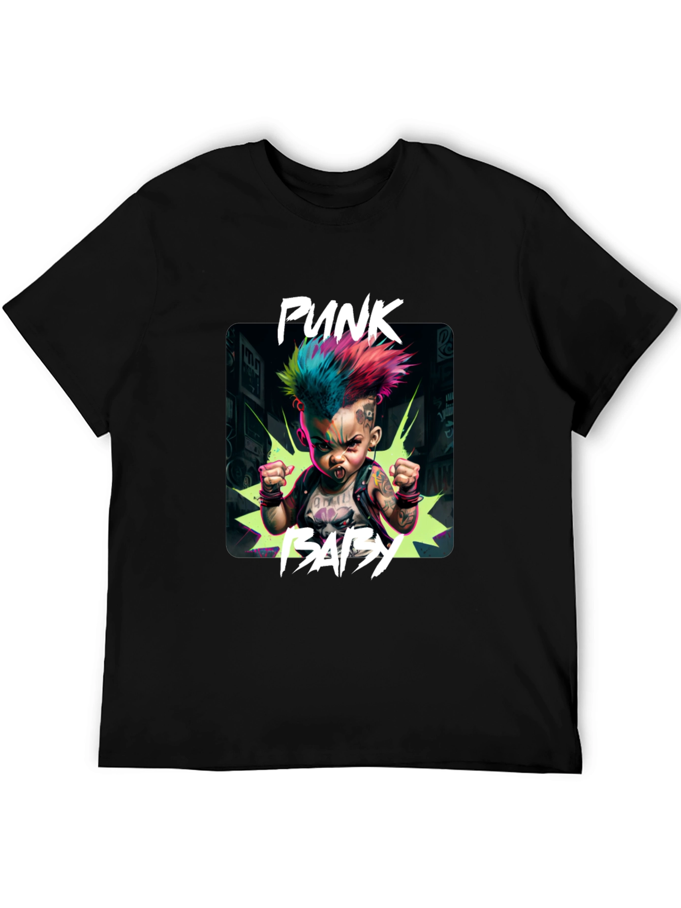 Punk Baby Graphic T-Shirt