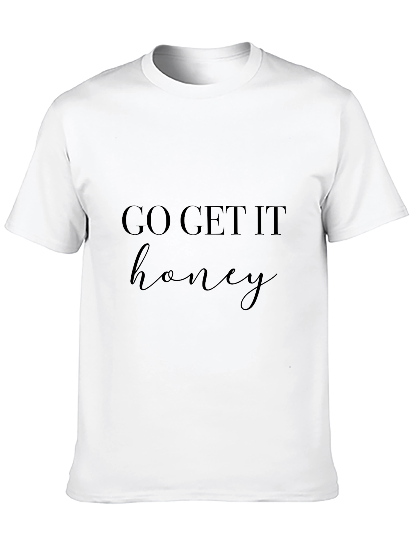 Go Get It Honey Black T-Shirt