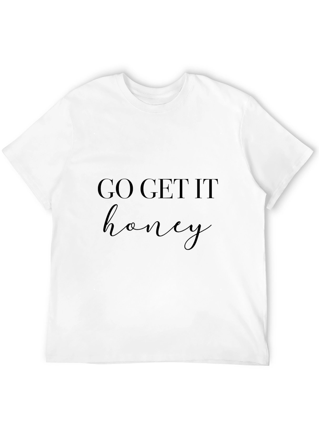 Go Get It Honey Black T-Shirt