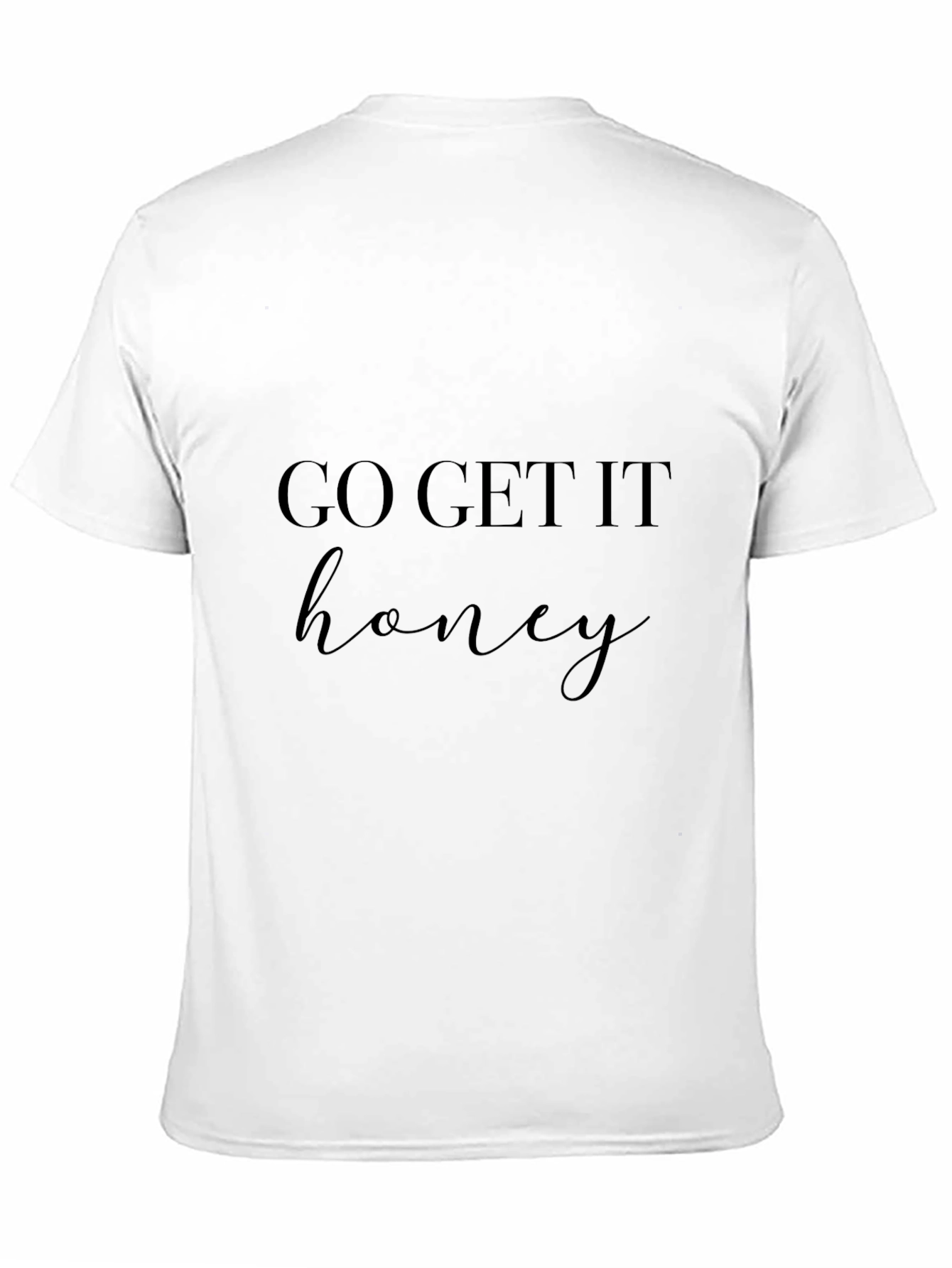 Go Get It Honey Black T-Shirt