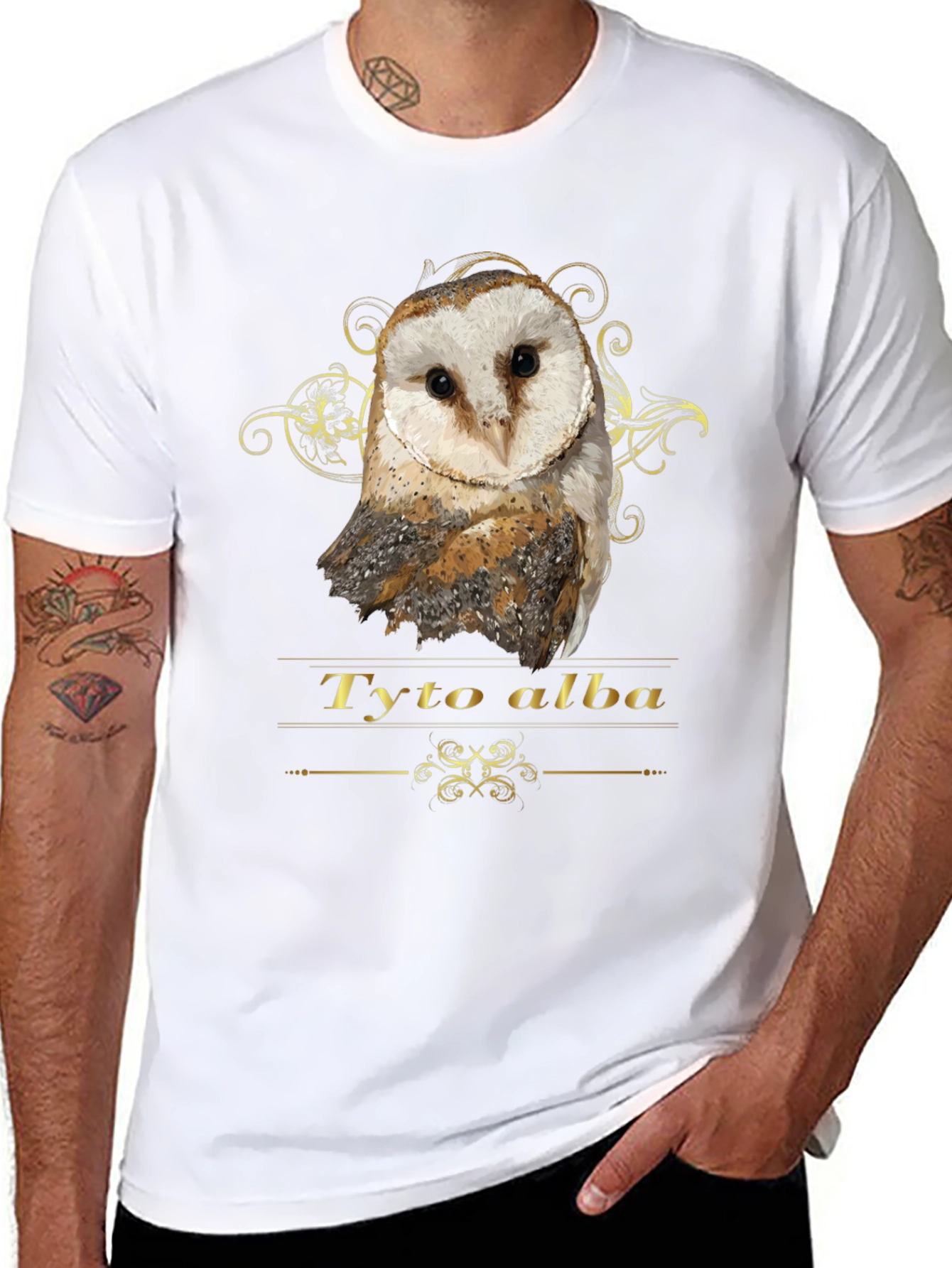 Tyto Alba Owl Graphic T-Shirt